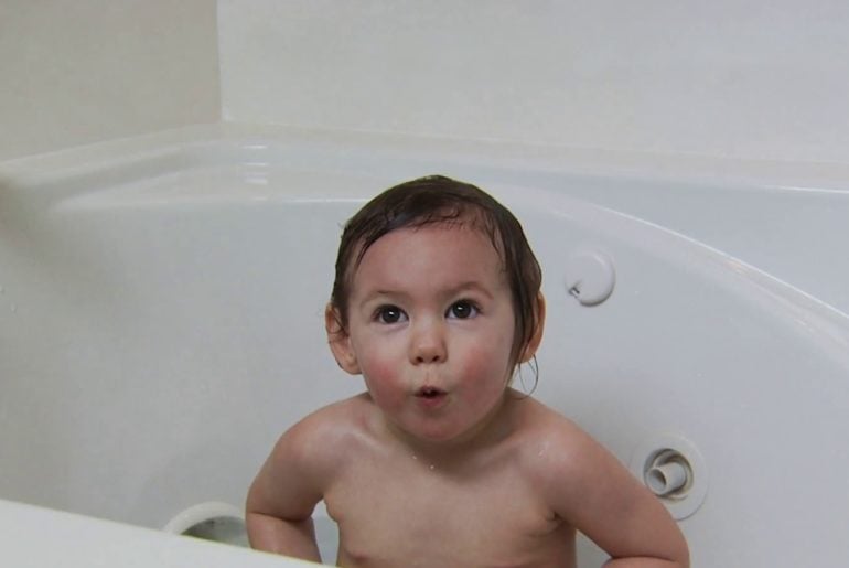 How To Clean The Poop In The Tub Baby Bath Moments