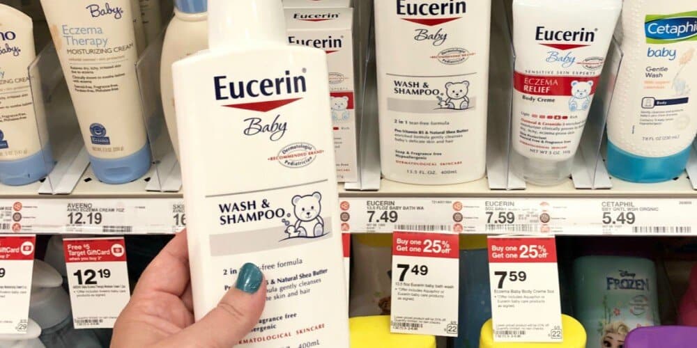 eucerin baby wash & shampoo