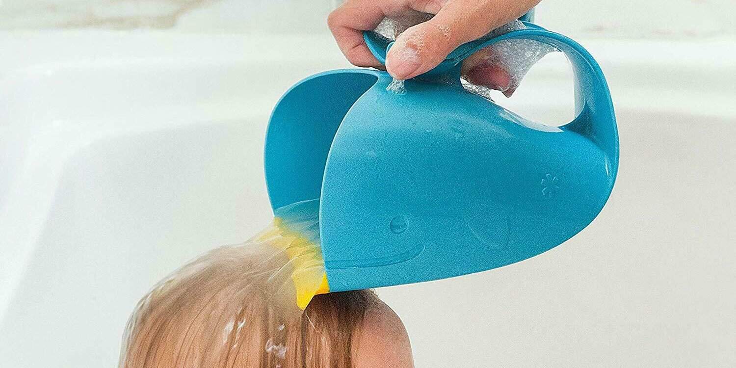 baby hair washing cup