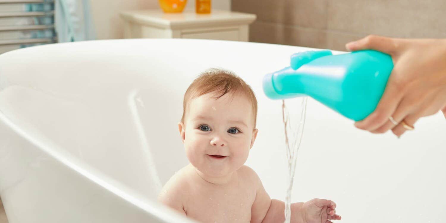 baby hair washing cup