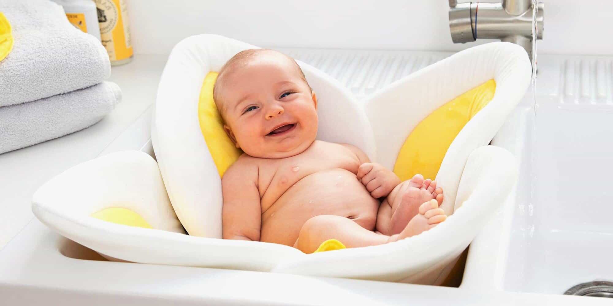 Using A Baby Bath Sink Insert Baby Bath Moments