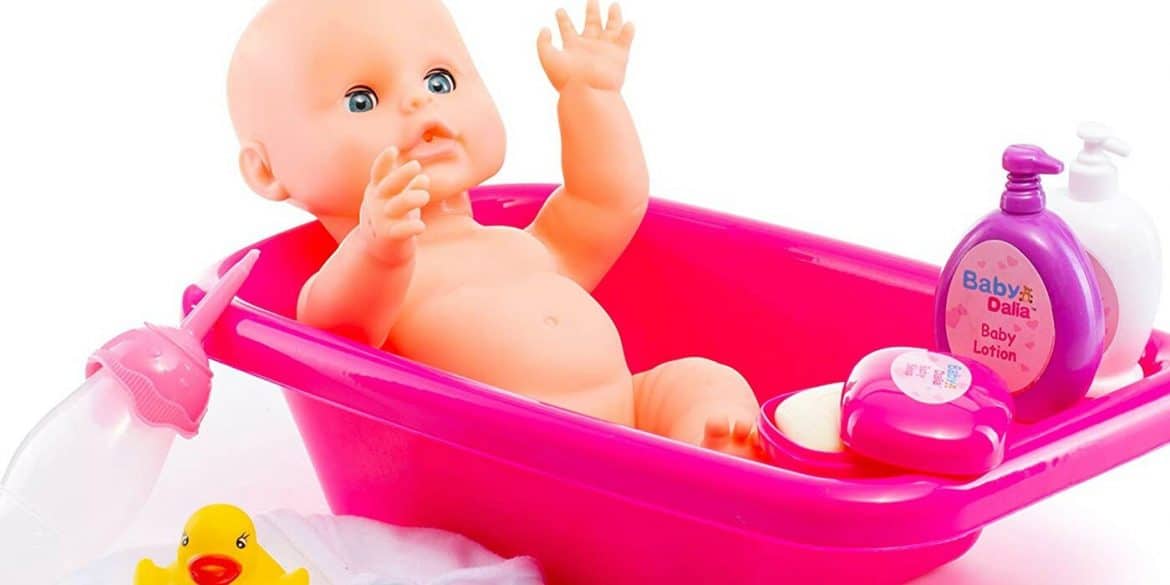 baby bath doll