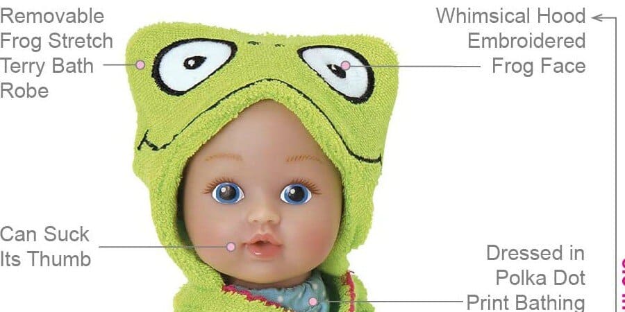 baby bath doll