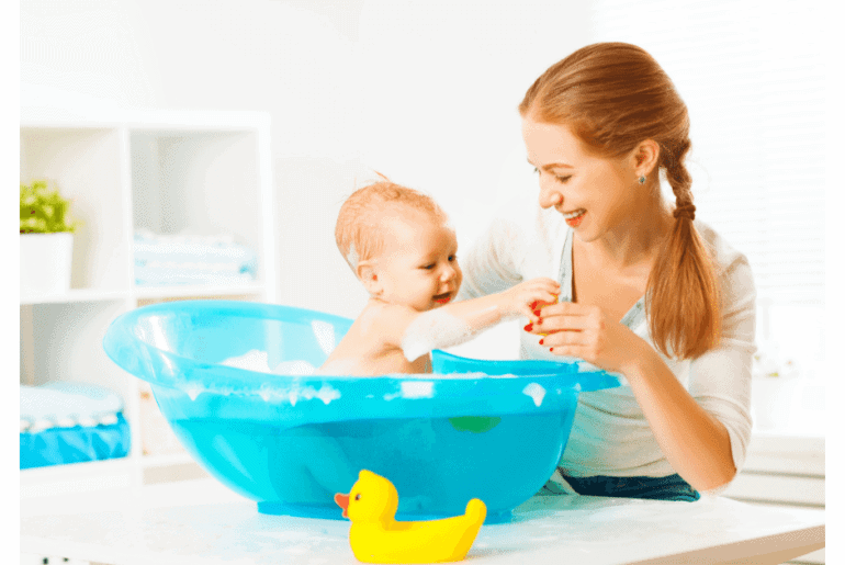 Baby-change-table-with-bath