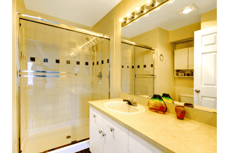 How to get water spots off glass shower doors