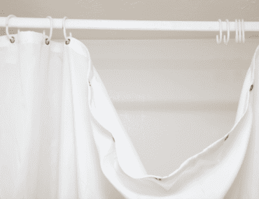 How to clean a shower curtain without taking it down